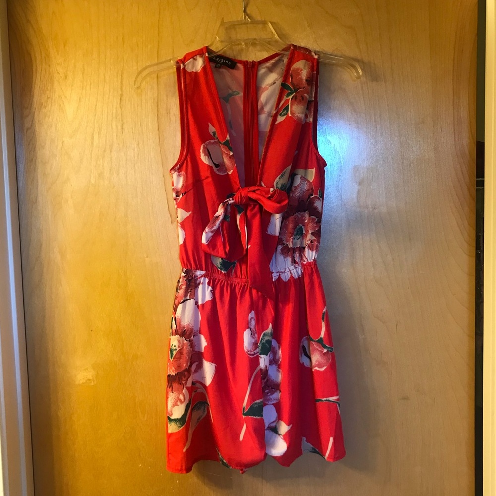 Red Asos Romper